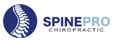 The SpinePro Chiropractic logo for the scrolling header of the website